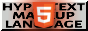 'Hypertext Markup Language' badge.